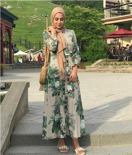 فساتين صيفي للمحجبات 20