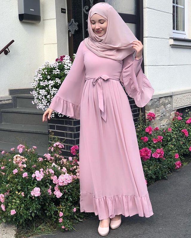 فساتين صيفي للمحجبات 33