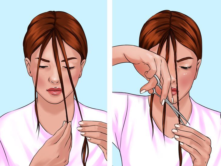 ازاي تقصي شعرك بنفسك 6