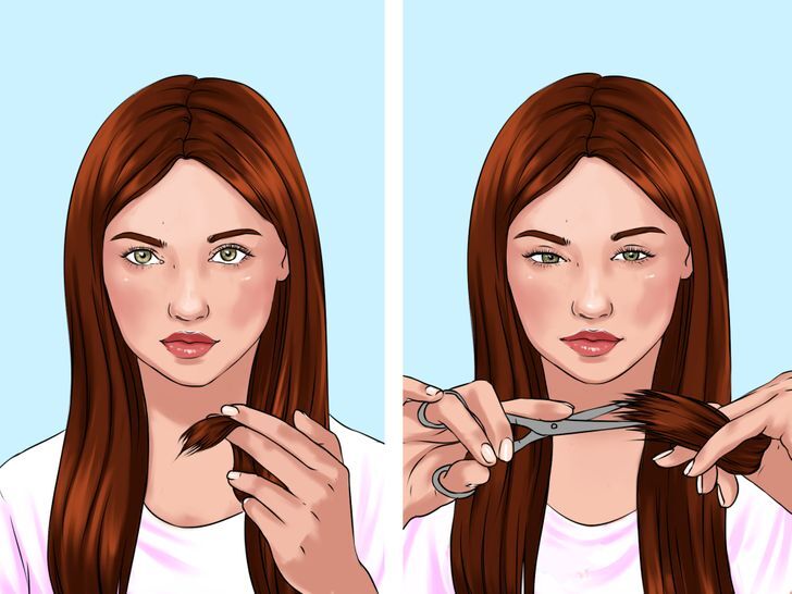 ازاي تقصي شعرك بنفسك 7