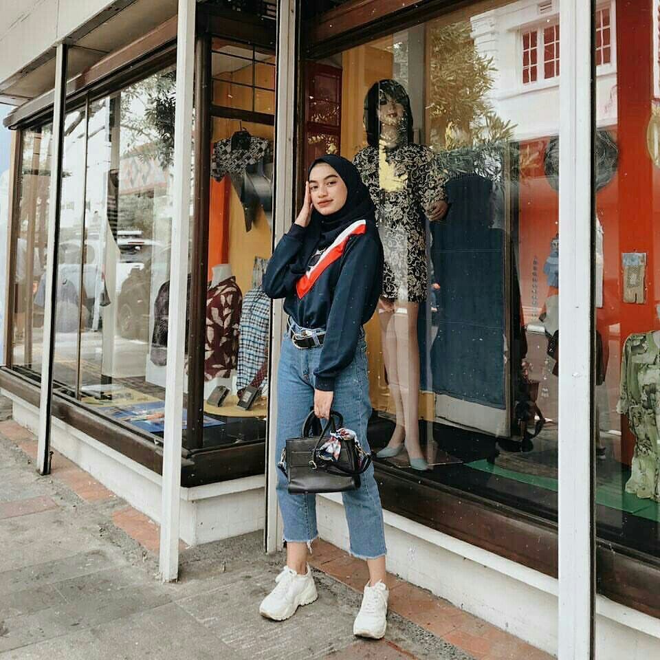 افكار لتنسيق ال slouchy pants مع الحجاب 49