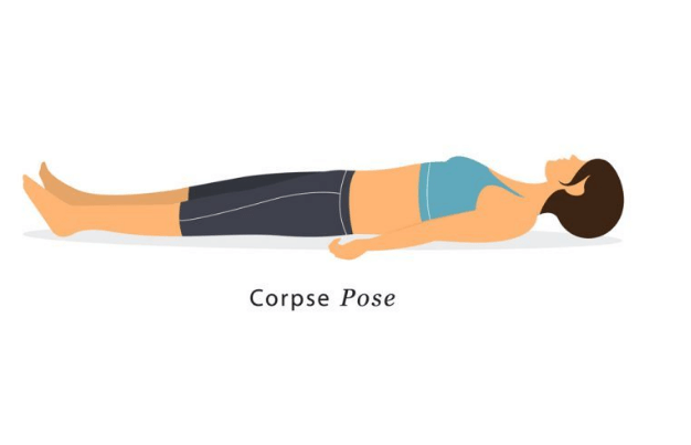 Corpse pose