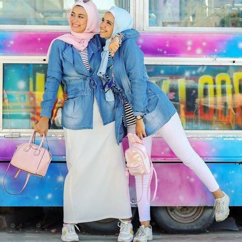 ستايلات للمحجبات مناسبة للجامعة 20