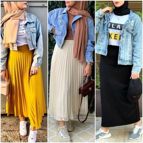 ستايلات للمحجبات مناسبة للجامعة 6