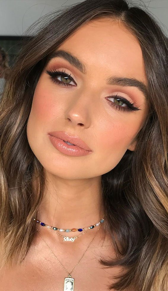 افكار مكياج طبيعي 32