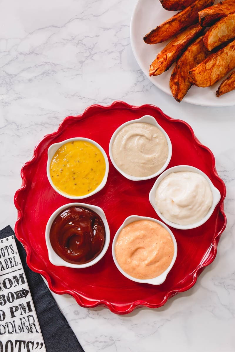اسهل طرق لعمل صوص التغميس Dipping sauce في خمس دقايق بس
