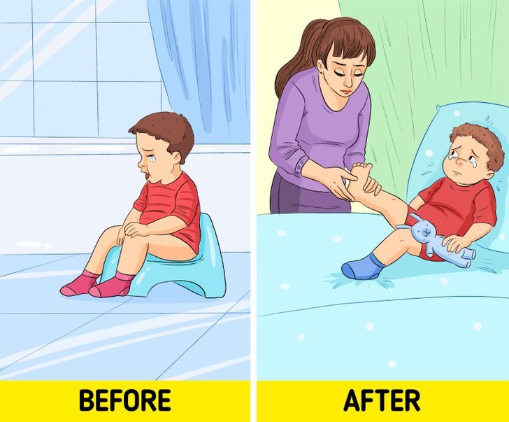 نقط ضغط لتهدئة الطفل 4