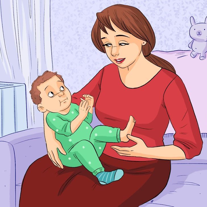 نقط ضغط لتهدئة الطفل 5