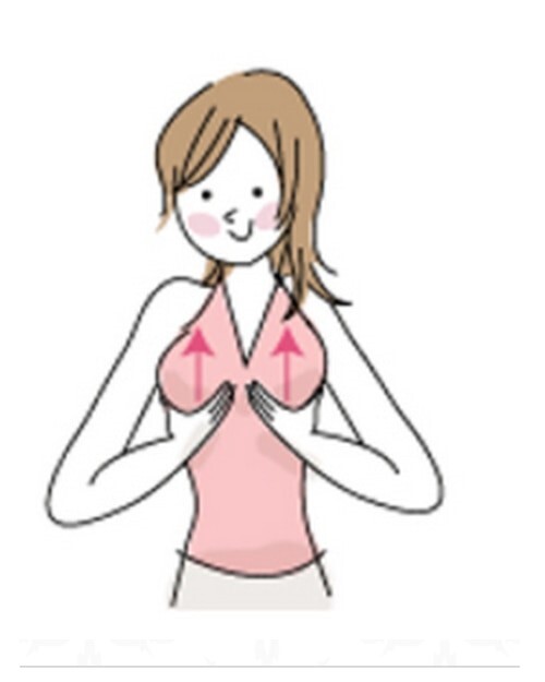 حركات مساج يابانية لتكبير الصدر 2