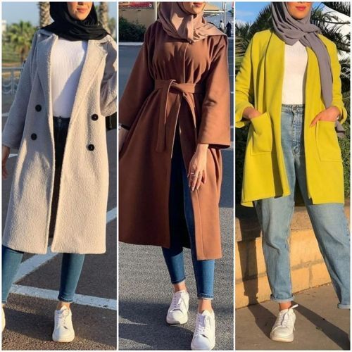 ستايلات عصرية للمحجبات لموسم الشتا 10
