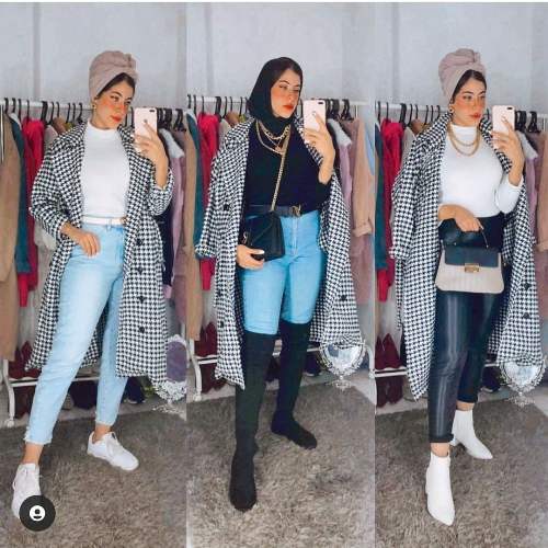 ستايلات عصرية للمحجبات لموسم الشتا 11