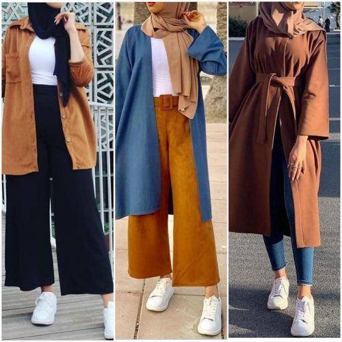 ستايلات عصرية للمحجبات لموسم الشتا 12