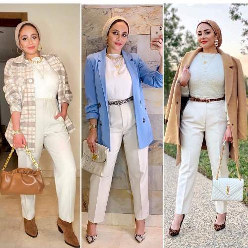 ستايلات عصرية للمحجبات لموسم الشتا 16