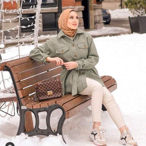 ستايلات عصرية للمحجبات لموسم الشتا 26