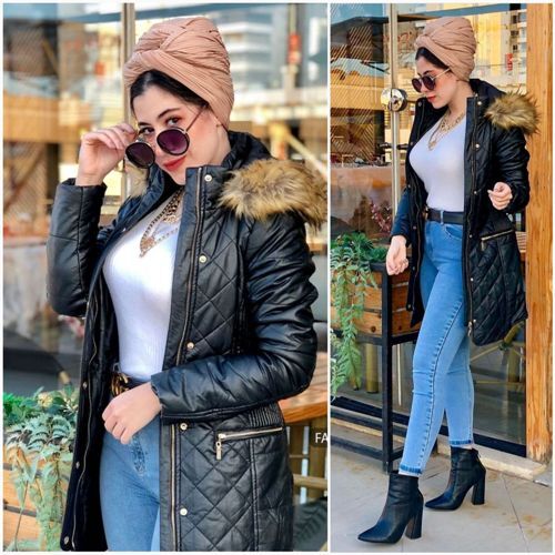 ستايلات عصرية للمحجبات لموسم الشتا 33