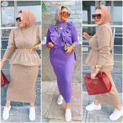 ستايلات عصرية للمحجبات لموسم الشتا 38