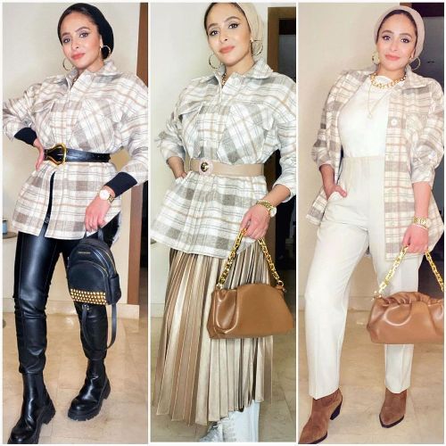 ستايلات عصرية للمحجبات لموسم الشتا 4