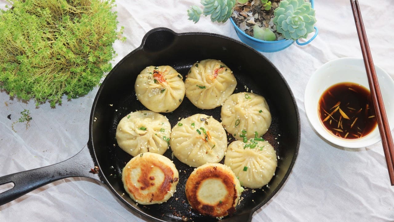 طريقة عمل الدامبلينج Dumplings 3