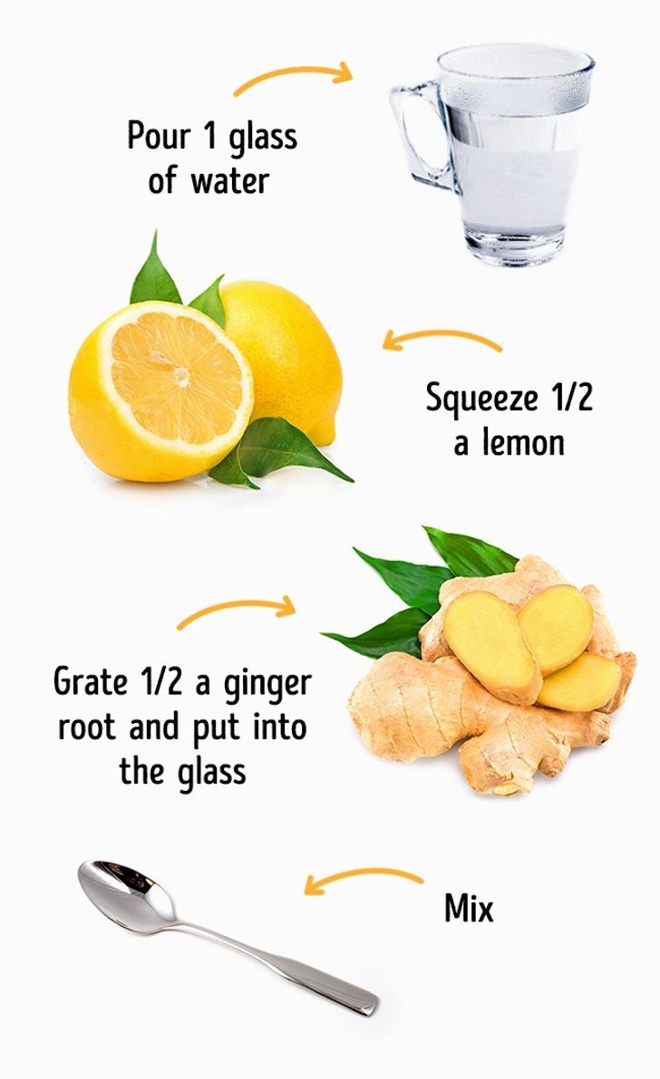 الليمون والزنجبيل