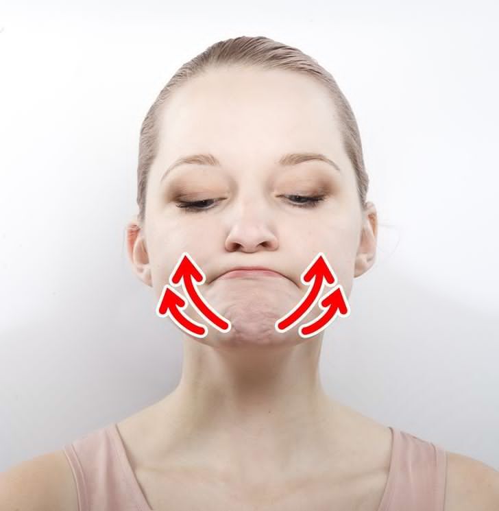 تمرين الدقن