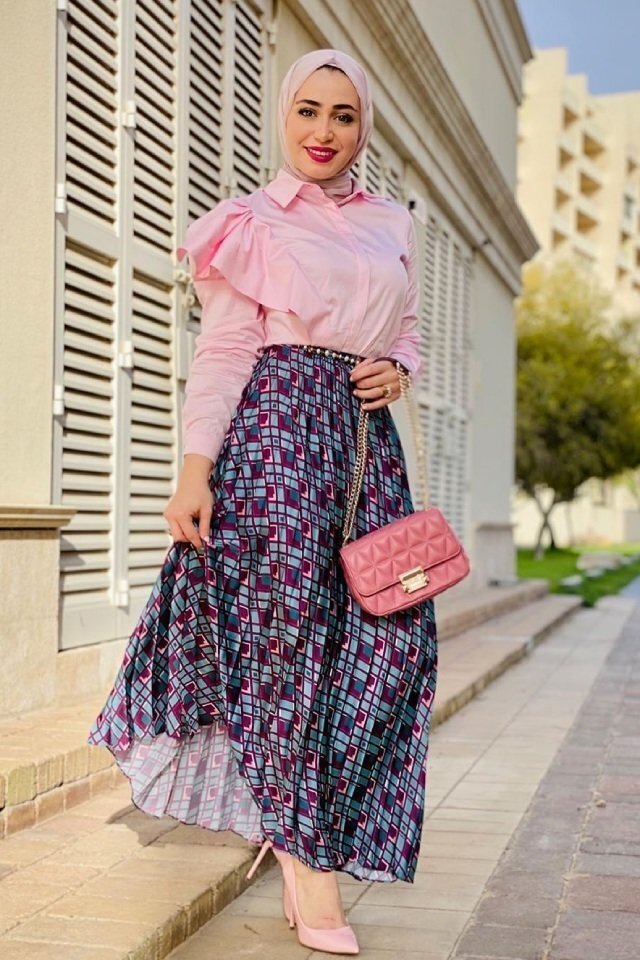 موضة الربيع والصيف للمحجبات 34