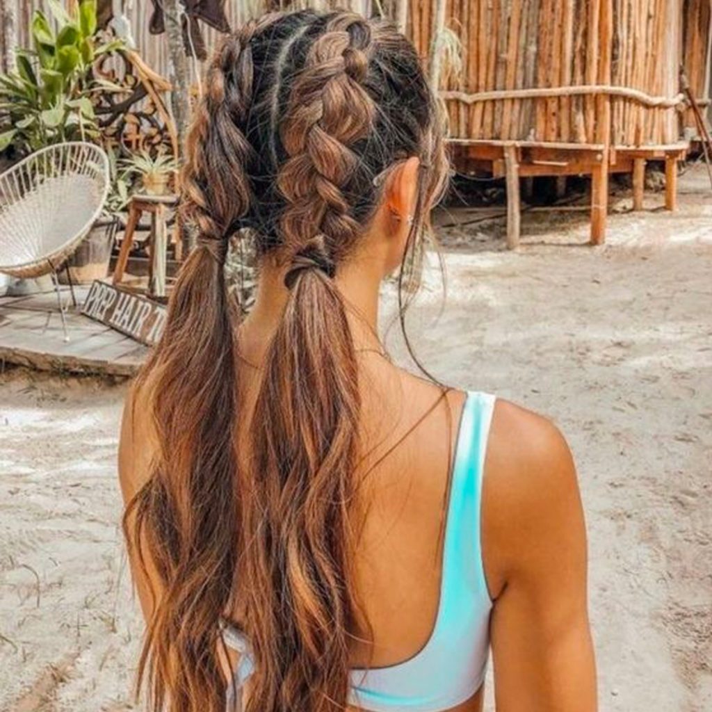 تسريحات شعر مناسبة للصيف 7