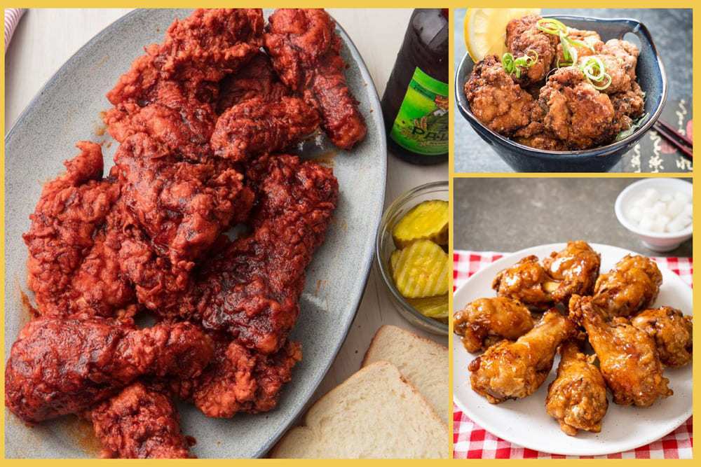 الذ وصفات فراخ مقلية Fried Chicken من دول العالم
