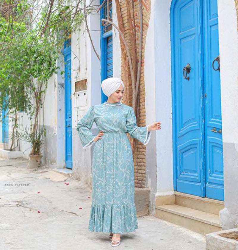 فساتين ماكسي للمحجبات للصيف 33