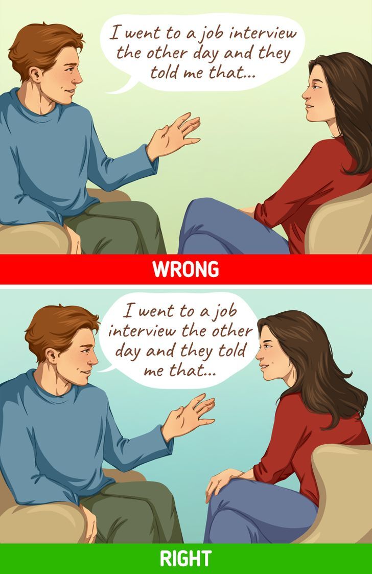 الميل قليلا للأمام