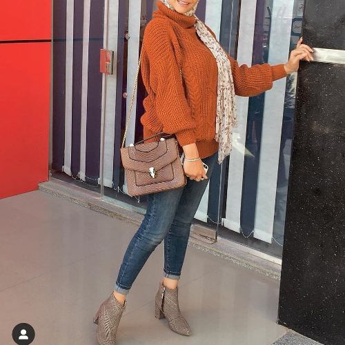 افكار ستايلات للمحجبات لموسم الشتا 20