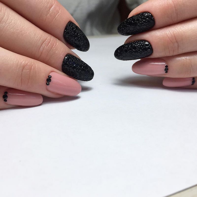 مانيكير الفقاعات bubble nails 12