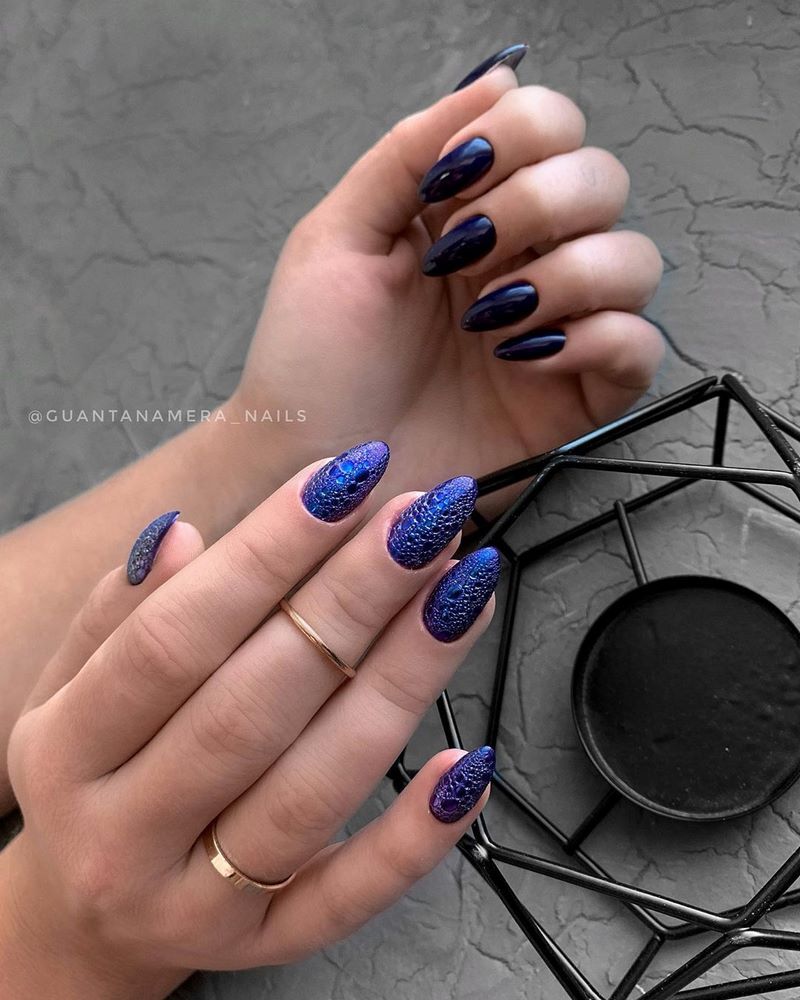 مانيكير الفقاعات bubble nails 13