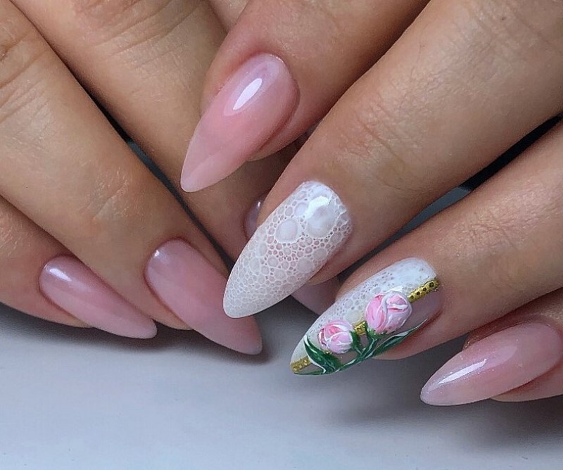 مانيكير الفقاعات bubble nails 15