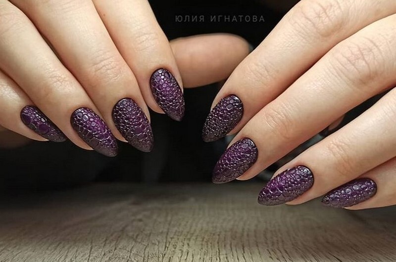 مانيكير الفقاعات bubble nails 16
