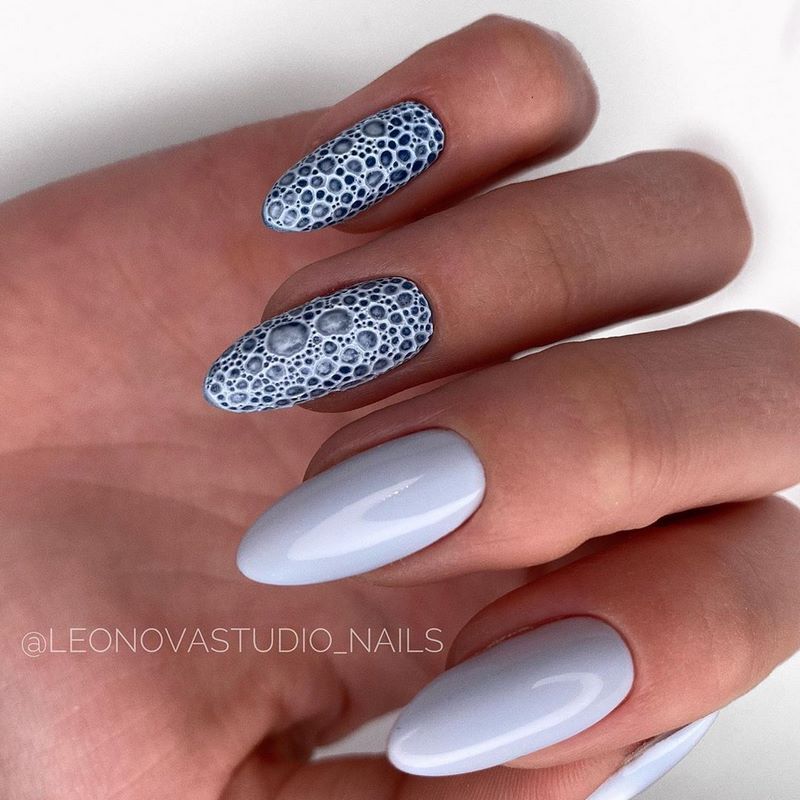 مانيكير الفقاعات bubble nails 27
