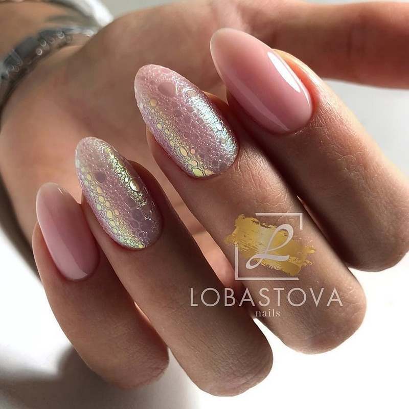 مانيكير الفقاعات bubble nails 29