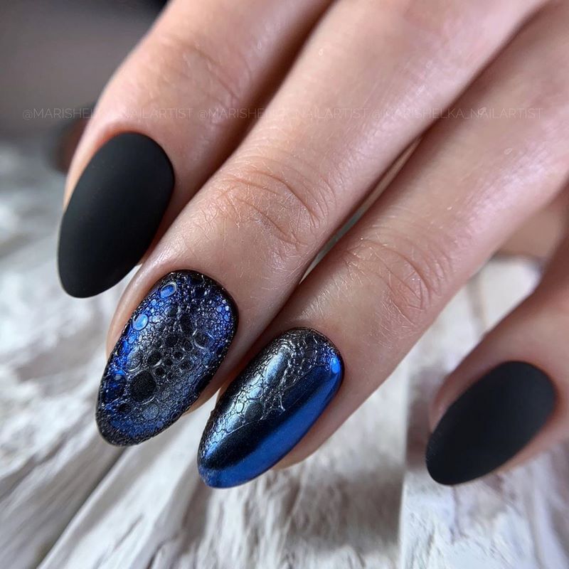 مانيكير الفقاعات bubble nails 32