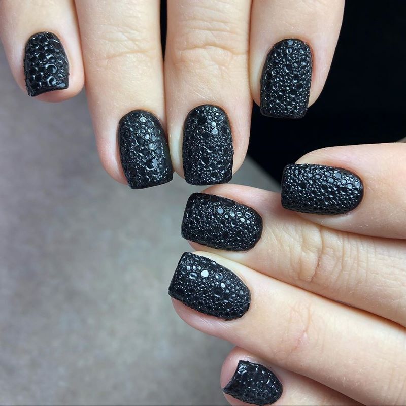 مانيكير الفقاعات bubble nails 36