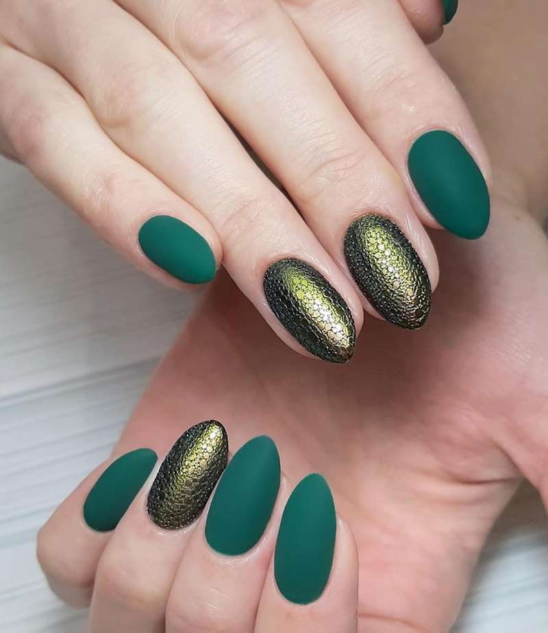 مانيكير الفقاعات bubble nails 4
