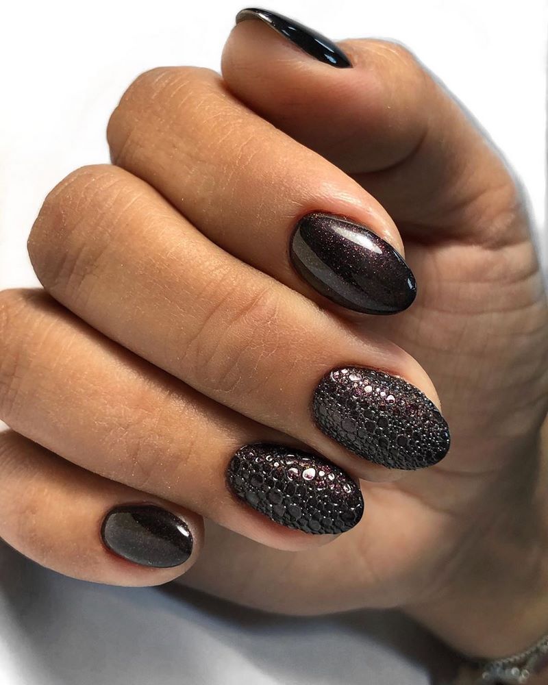 مانيكير الفقاعات bubble nails 50