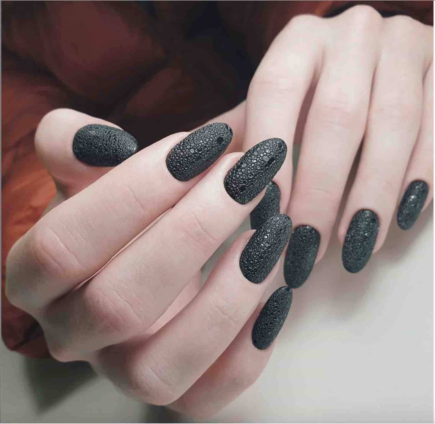 مانيكير الفقاعات bubble nails 57