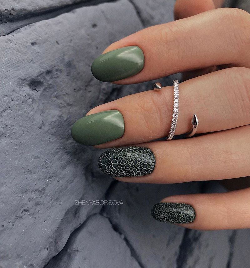 مانيكير الفقاعات bubble nails 6