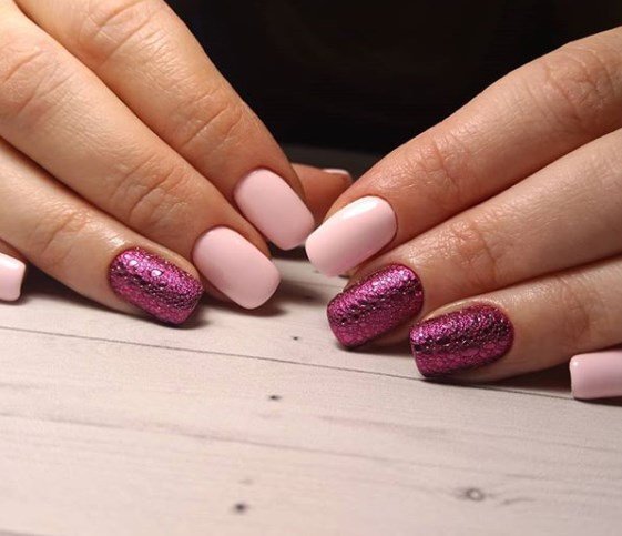 مانيكير الفقاعات bubble nails 67