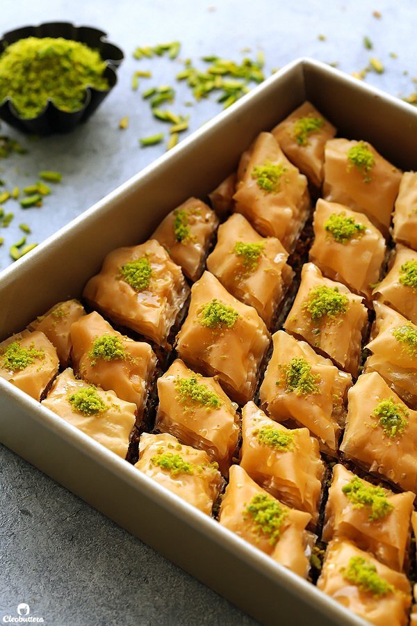طريقة عمل البقلاوة 2