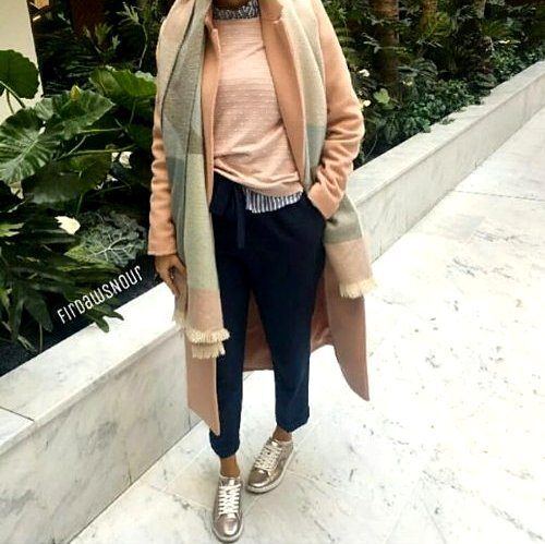 ستايلات للمحجبات مناسبة للجامعة 52