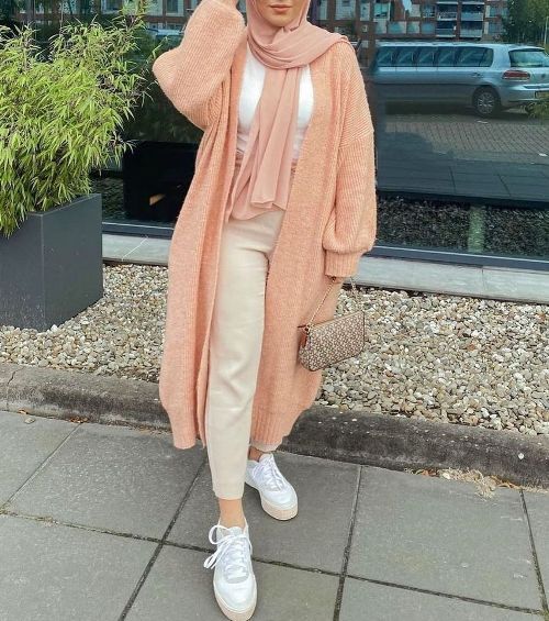 ستايلات للمحجبات مناسبة للجامعة 60