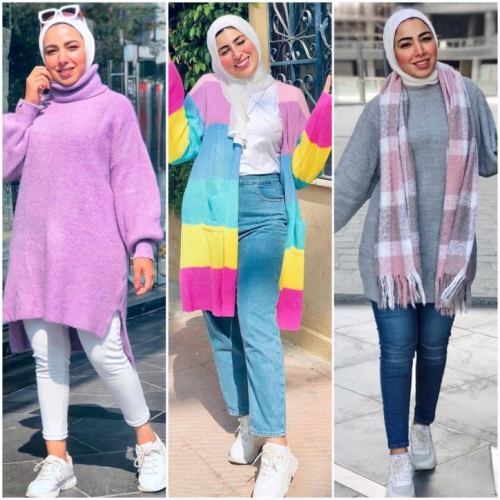 ستايلات للمحجبات مناسبة للجامعة 24