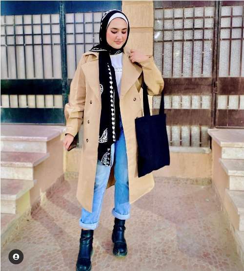 ستايلات للمحجبات مناسبة للجامعة 6