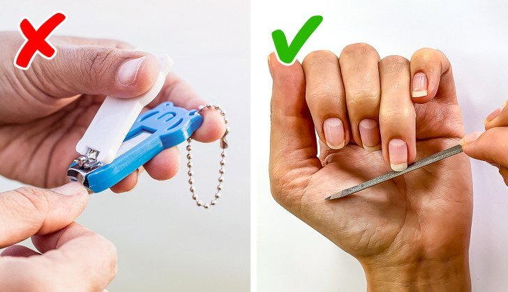 نصايح لضوافر صحية 2