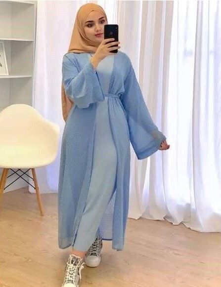ستايلات للبس العباية في رمضان 14